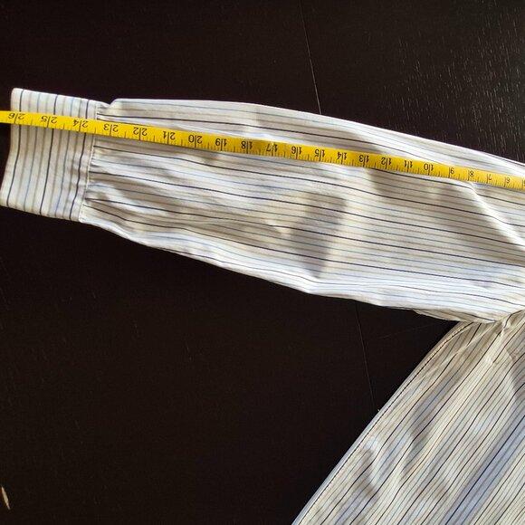 Brioni x Neiman Marcus Stripe Shirt Italy - Picture 13 of 14